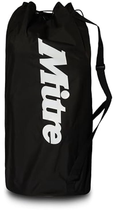 12 Bal Voetbaltas voor Volwassenen - Unisex - Zwart - Eenheidsmaat