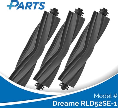 Dreame RLD52SE-1 Borstels (3 Stuks, Plus.Parts® alternatief voor RMSRB0)