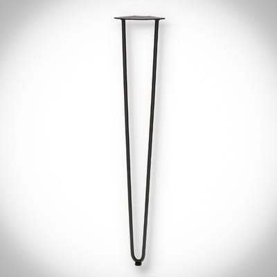 SEART HAIRPIN - Meubelpoten - Dubbel Ontwerp - 73 cm - Zwart