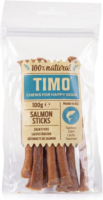 Timo Sticks 100 g - Hondensnacks - Zalm