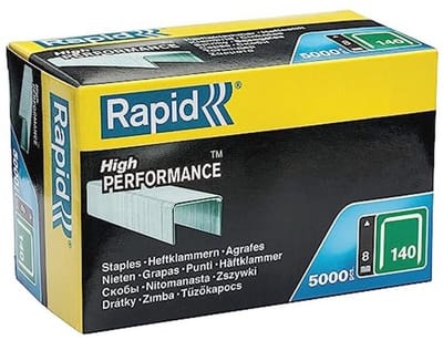 Staples 8mm voor Tacker Type 140 - 5000 Stuks - Platdraad Krammen voor Hout en Folie