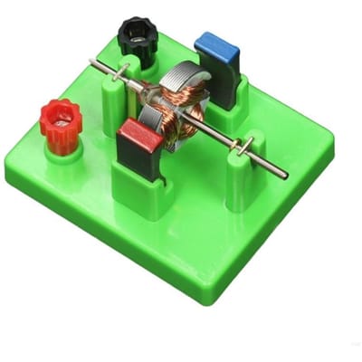 Doe-het-zelf DC Elektromotor Model Natuurkunde Experiment Hulpmiddelen Kinderen Educatief Studenten Speelgoed School Experiment Lesmateriaal green