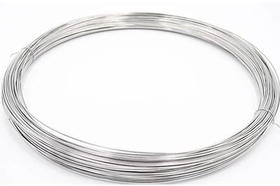 Roestvrijstalen Touw - Veerstaaldraad - Klusjes Buiten - Medium Hard - 1.5mm 2Meter - Zilverkleurig