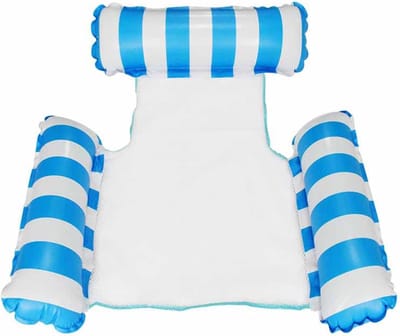 Waterhangmat Set - Zwembad Drijvers - Ontspannen in Water - Veelzijdig Gebruik - 130 x 122 cm