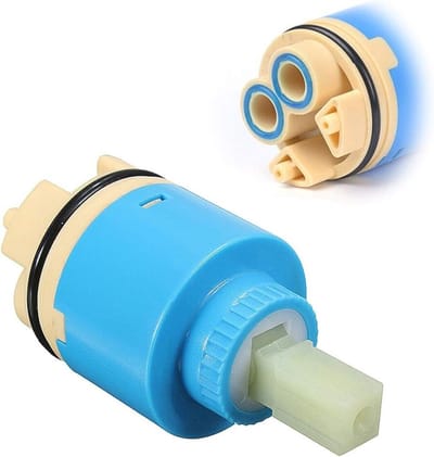 Keramische Mengkraan Cartridge voor Badkamer of Keuken - Vervangingsonderdeel voor Waterkraan, Duurzaam en Betrouwbaar