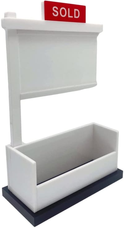 Dailygoody - Visitekaart Houder - Acryl Kaartenhouder - 50 Kaarten - Perfect voor Kantoor - Professionele Presentatie - Geschikt voor Ontvangstba