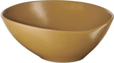 ASA Selection Cuba Ocra schaal, slakom, serveerschaal, schaal, steengoed, geel, 27,5 cm, 1221429