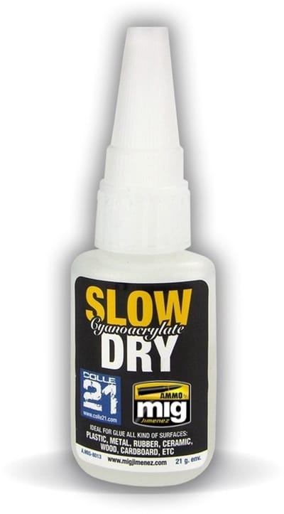 AMMO by Mig Jimenez Hobbylijm - MIG 8013 Slow Dry Cyanocrylate Lijm