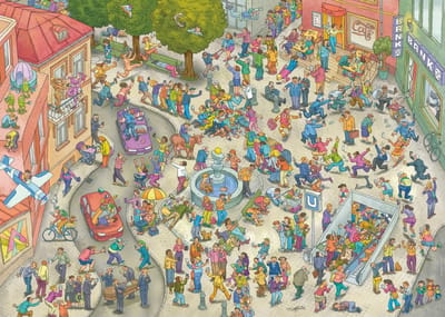 Heye Puzzel Puzz Mobile Zombies 1000 3hkg..