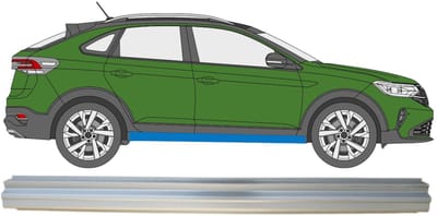 Reparatie dorpel voor Volkswagen Taigo 2021- / Links = Rechts (symmetrisch)