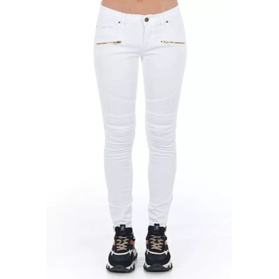 Skinny Jeans met Ritsdetails