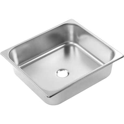 Keukenspoelbak 304 Roestvrij Staal Roestvrij Snelle Afvoer Vierkant Inbouw Onderbouw Enkele Bak voor RV Jacht Badkamer gray