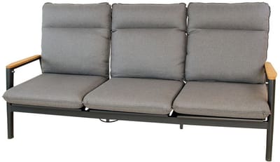 Oosterik home - Merino lounge 3-zitsbank midnight grey