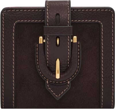 FOSSIL Portemonnee Harwell Small Tab Bifold Mink Donkerbruin