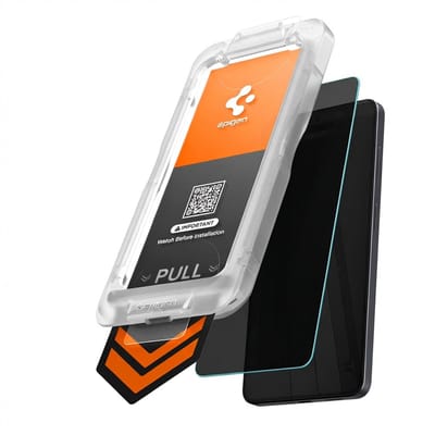 Spigen Privacy Glass Geschikt voor Samsung Galaxy S26 - EZ Fit GLAS.tR - 9H Tempered Glass Screen Protector - Case Friendly - Gemakkelijke Installatie - 1-Pack