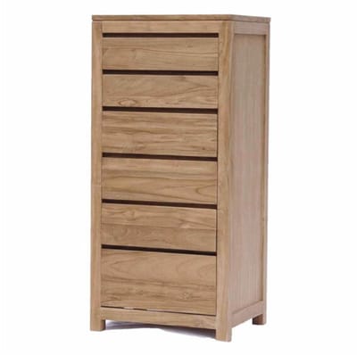 Tower Living Ladekast Corona teakhout 60x46x130 cm