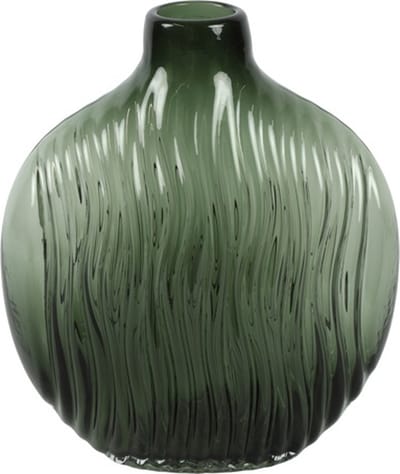 Countryfield Fles Royal-Ann glas L26B12H30CM donker groen