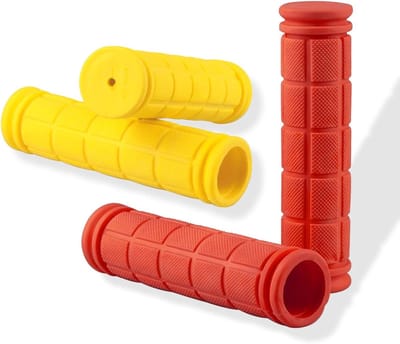Ergonomische Fietshandvatten, 2 Paar Antislip Rubber Grips voor Fiets, 22 mm Handvatten voor Comfort en Grip