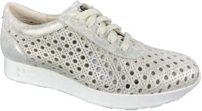 Pitillos 11.101 dames veterschoen platinum voor steunzolen | Bonne Shoe