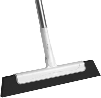 Douchewisser Ramenwasser - Glasreiniger Wisser - Streeploos Schoonmaken - Ergonomisch Handvat - 34 cm - Zwart