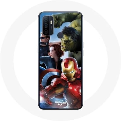 Oppo A53 hoesje Marvel's Avengers