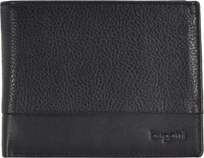 bugatti Portemonnee Atlanta Flap Wallet Black Zwart