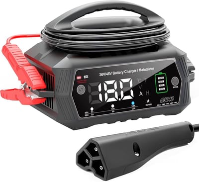 Universele Golfcart Batterijlader 36V en 48V Slimme Oplader voor Lithium en Loodzuur Accu's