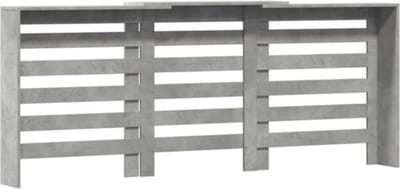 Thuys – Luxe Radiatorombouw – Radiatorbekleding – Verwarming Ombouw – Verwerkt Hout Beton – Omzetting voor Verwarming – Grijs