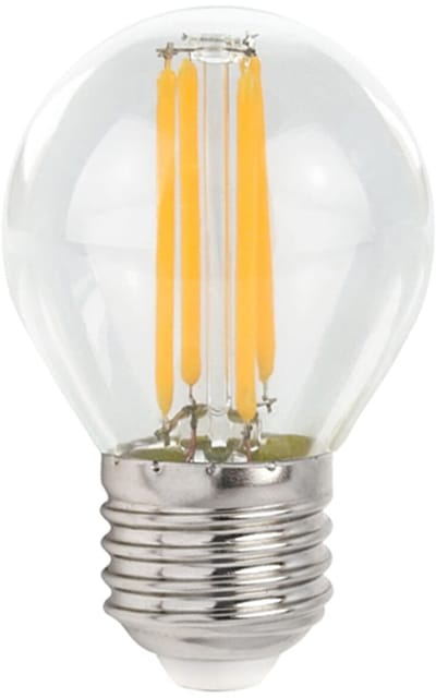 Spectrum LED Kogellamp E27 - 4W - 230V - 510 Lumen - 4000K Neutraal Wit - Ø45mm - Voor Tafellamp, Nachtlampje of Wandlamp