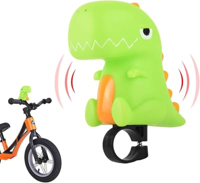 Dailygoods - Fietsbel voor kinderen, grappige fietsbel voor meisjes, kinderfietsbel, toeter, kinderfiets, knijptoeter, voor scooter, loopfiets