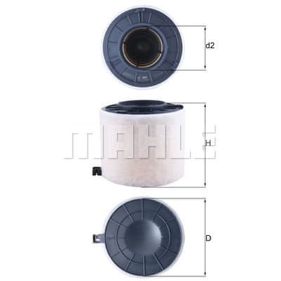Luchtfilter KNECHT LX 4410