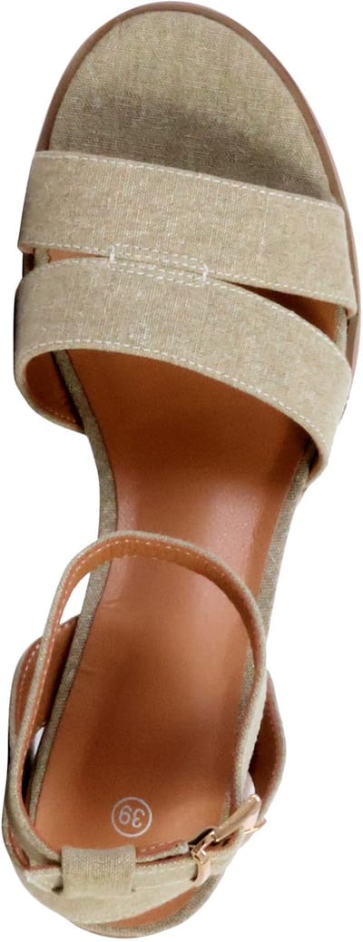 Sandalen met hak