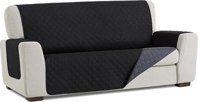 Belmarti Duo bankbeschermer - 200 cm - Zwart
