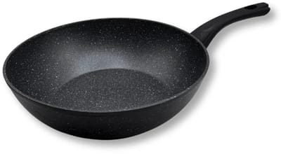 Wokpan Ø 32cm - Inductie - Anti-Aanbak - Alle Warmtebronnen - PTFE en PFAS vrij