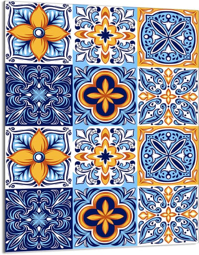 TMK ArtDeko Serie - Snijplank - 40x52 cm - Glas - Mozaïek Design