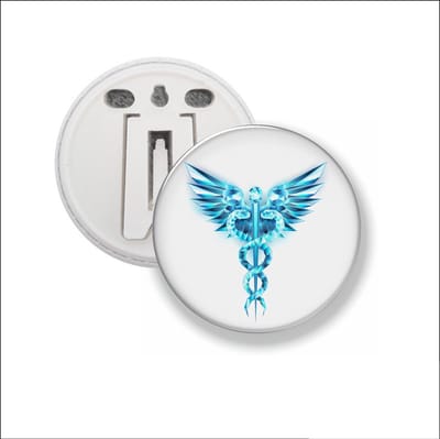 Button Met Clip - Zorg