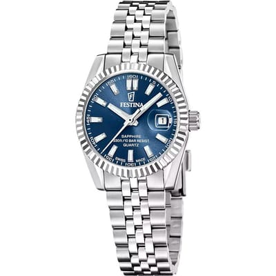 Festina Swiss Made F20087/4 Classic Steel Horloge