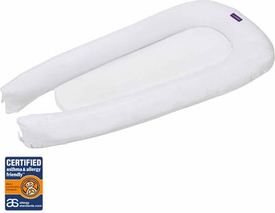 Baby Nestje | max Pod met ClevaFoam® technologie | meegroei nestje | 100 x 60 cm | Wit | ClevaMama