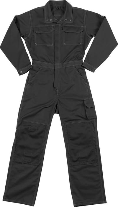 Mascot Industry Overall met kniezakken 12311-630 - Zwart - 3XL
