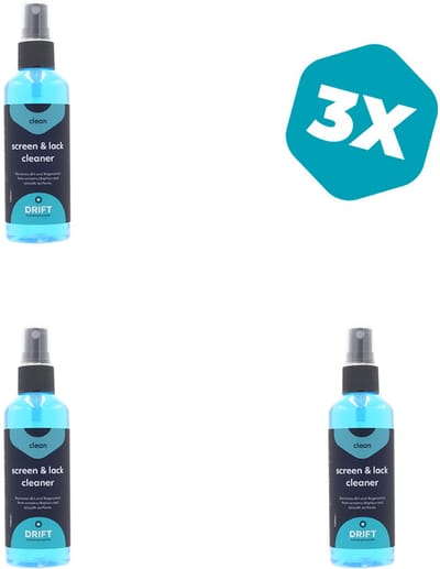 Scherm- & Lakreiniger (3 stuks) - Display Cleaner - Pianolak Reiniger - Beeldschermreiniger - 100 ML