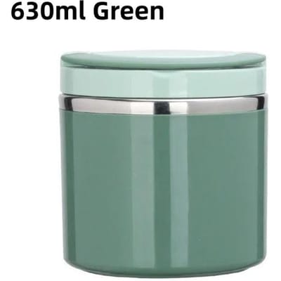630/1000ml Voedsel Thermische Pot Geïsoleerde Soepbeker Thermos Containers Roestvrijstalen Lunchbox Thermo Houdt Warm voor Schoolkinderen gray