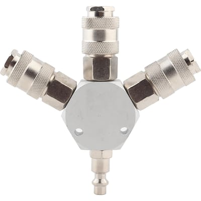 3 Manieren Luchtslang Verdeelstuk Snelkoppeling Connector Adapter Splitter 14   F NPT