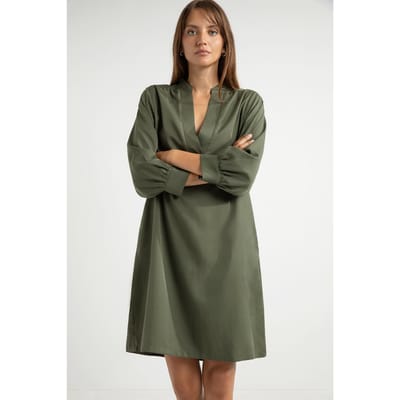 Josephine & Co Annabelle Dress Pesto Größe: 34 | Blusenkleider Outlet | Damen