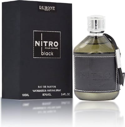 Dumont Nitro Black Eau De Parfum Spray for Men 100ML