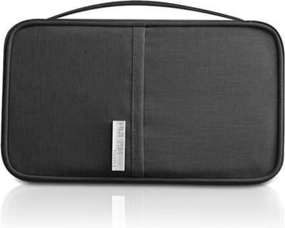 YONO Reisportemonnee - Paspoort Tasje - Travel Wallet - Mapje - Etui - Hoesje - Zwart
