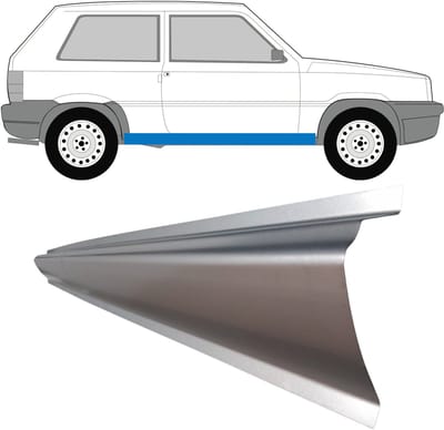 Reparatie dorpel voor Fiat Panda 1980-2002 / Links = Rechts (symmetrisch)