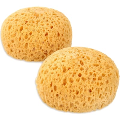 MMRH Natuurlijke Zeewier Scrub Spons, Bubbel Scrub voor Diepe Reiniging & Verwijdering van Dode Huid, Honingraat Textuur, Hoogwaardig Badkamer Accessoire