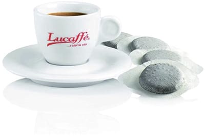 Lucaffe LUNGO 44mm E.S.E. System Kaffee Pads 150 Stück