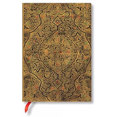 Paperblanks flexis cahier, zahra midi, formaat 13 x 18 cm., gelinieerd