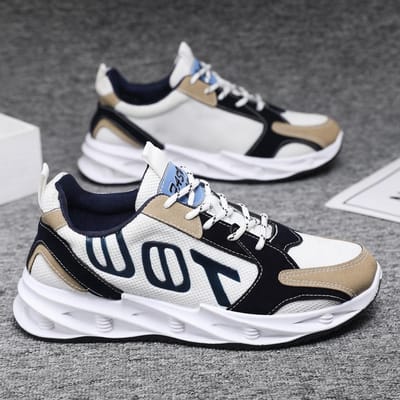 Herenschoenen Herfst en Winter Nieuwe Blade Zool Sportschoenen Laag uitgesneden Mode Casual Schoenen Jeugd Studenten Sneakers 45 black
